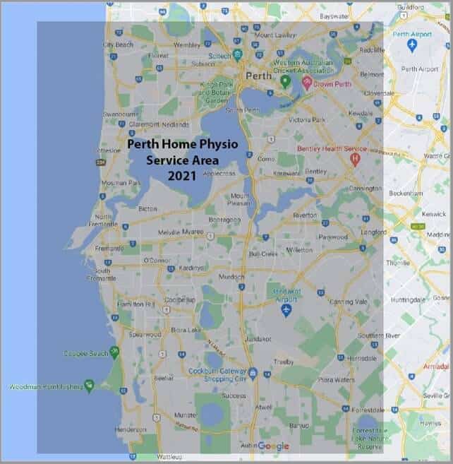 Perth Home PhysionService Area